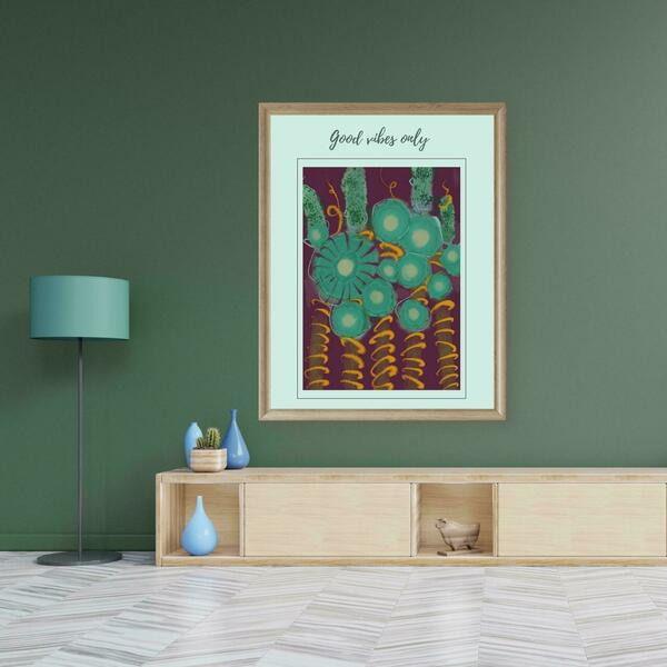 Good vibes only - Botanical collection - αφίσες - 3