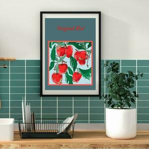Original Red - Botanical collection - αφίσες - 3