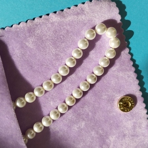 Μαργαριταρένιο κολιέ (mother of pearls) μήκος περ. 42 εκ. - μαργαριτάρι, τσόκερ, κοσμήματα, πέρλες - 4
