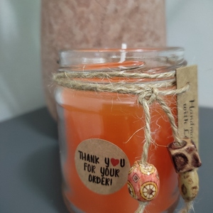 Αρωματικό κερί πορτοκάλι κανέλα - αρωματικά κεριά