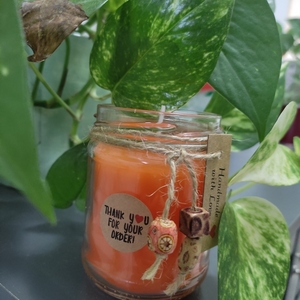 Αρωματικό κερί πορτοκάλι κανέλα - αρωματικά κεριά - 2