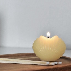 Διακοσμητικό κεράκι κοχύλι - αρωματικά κεριά - 2