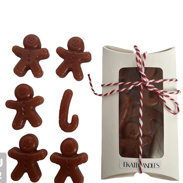 Ginger cookies /wax melts - χαρτί, χριστουγεννιάτικα δώρα, κεριά & κηροπήγια, soy wax