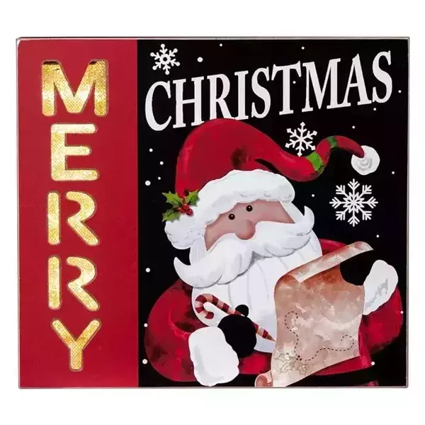 Σετ Χριστουγεννιάτικο διακοσμητικό ημερολόγιο με διακοσμητικό φωτιστικό - ξύλο, διακοσμητικά - 5