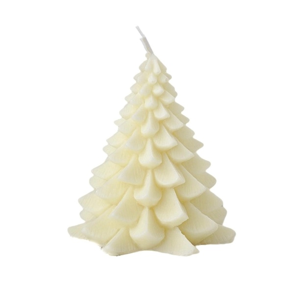 white Christmas tree - αρωματικά κεριά