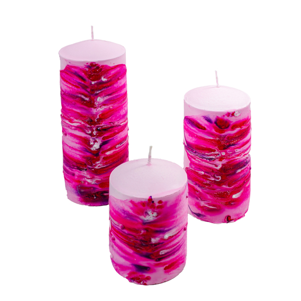 Αρωματικό κερί ,με άρωμα *Τύπου CANDY PRADA - δώρο, χειροποίητα, αρωματικά κεριά, διακοσμητικά, κεριά - 2