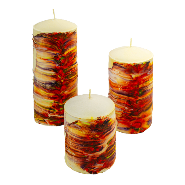 Αρωματικό κερί, με άρωμα ΟΥΙΣΚΙ ΚΑΡΑΜΕΛΑ, - χριστουγεννιάτικο, αρωματικά κεριά, διακοσμητικά, κεριά, κεριά & κηροπήγια - 2