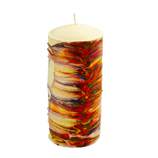 Αρωματικό κερί, με άρωμα ΟΥΙΣΚΙ ΚΑΡΑΜΕΛΑ - χειροποίητα, χριστουγεννιάτικο, αρωματικά κεριά, διακοσμητικά, κεριά & κηροπήγια