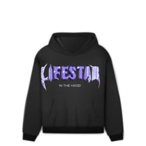 Lifestar Purple Bandana hoodie