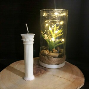 Κίονας από φυτικό κερί - αρωματικά κεριά - 2