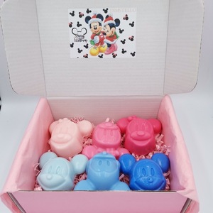 Disney συλλογή wax melts mouse, σε 2 διαφορετικα αρώματα της επιλογής σας, 250γρ - αρωματικά κεριά, soy wax, soy candles