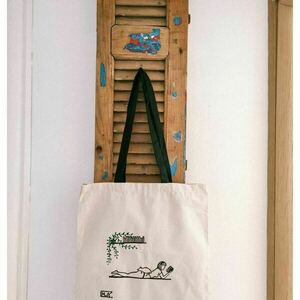 Bookworm! - ύφασμα, ώμου, all day, tote, πάνινες τσάντες - 2