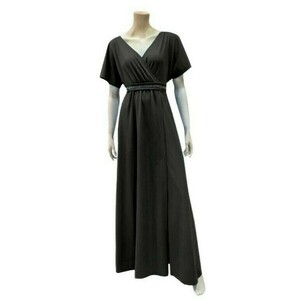 Mακρυ μαύρο φόρεμα - maxi, βισκόζη, αμάνικο, γάμου - βάπτισης