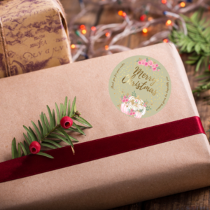 Αυτοκόλλητα χριστουγεννιάτικα 5,5 εκ #ψηφιακό αρχείο - αυτοκόλλητα, χριστουγεννιάτικα δώρα - 5