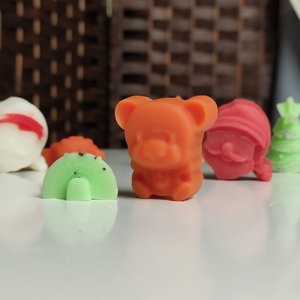 Christmas wax melts(santa claus,tree, Bear) - αρωματικά κεριά - 2