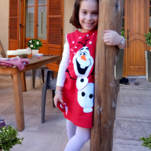 παιδικό φόρεμα αμάνικο-όλαφ - 2