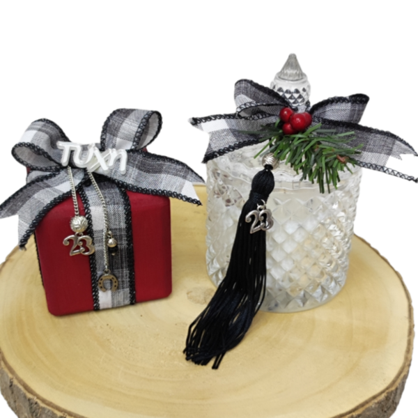 Γούρι κύβος τύχη - ξύλο, κύβος, χριστουγεννιάτικα δώρα, γούρια - 3