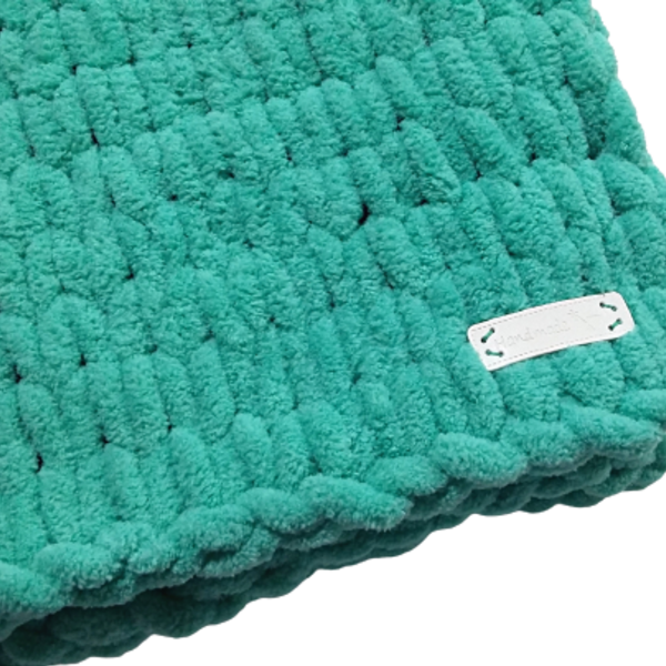 Βρεφικό κουβερτάκι σε χρώμα βεραμάν - κορίτσι, αγόρι, δώρα για μωρά, κουβέρτες - 2