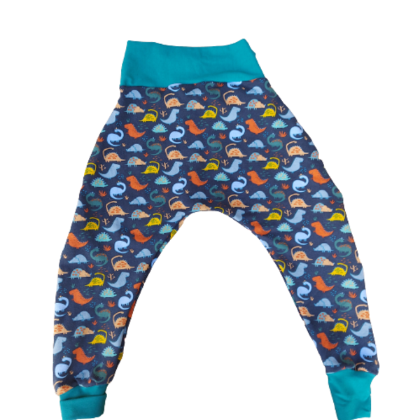 Παιδικό παντελόνι στυλ harem, χειροποίητο, βαμβακερο, μεγέθη 1,2,3 χρονών - αγόρι, χειροποίητα, παιδικά ρούχα, 100% βαμβακερό