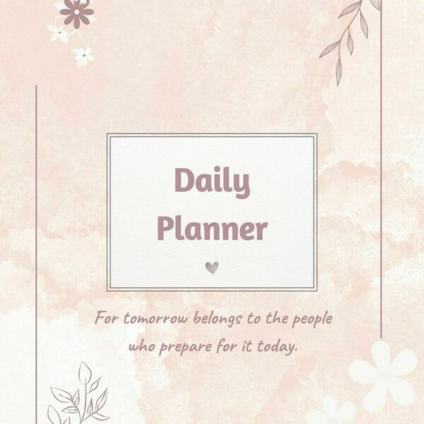 Εκτυπώσιμο daily planner σε μέγεθος A4 - 31 ημέρες - Daily planner, φύλλα εργασίας - 2