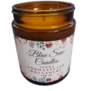Κερί με άρωμα "Σοκολατένιο Φουντούκι" - BlueSun - αρωματικά κεριά