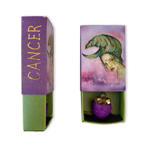 Πρωτότυπο δώρο γενεθλίων για γυναίκα με το ζώδιο του Καρκίνου 5.3x3.5x1.7εκ - χαρτί, γενέθλια, διακοσμητικά, δώρα για γυναίκες