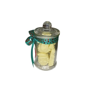 Wax melts ελαιοκράμβης σε βαζάκι (10 ΤΕΜ) - γυαλί, νονά, δασκάλα, άγιος βασίλης, κεριά & κηροπήγια - 3