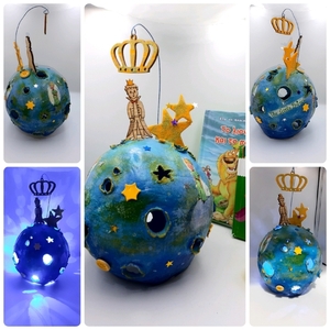 Πλανήτης φωτιστικο" μικρός πρίγκιπας " - πορτατίφ, μικρός πρίγκιπας, παιδικά φωτιστικά
