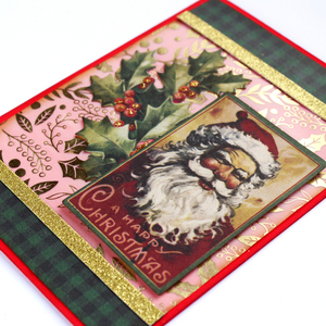 Χριστουγεννιάτικη κάρτα "Merry Christmas" - χαρτί, ευχετήριες κάρτες - 3