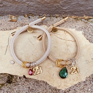 Βραχιόλι γούρι •23• - Lucky shine - swarovski, ατσάλι, χεριού, αυξομειούμενα, γούρια - 5
