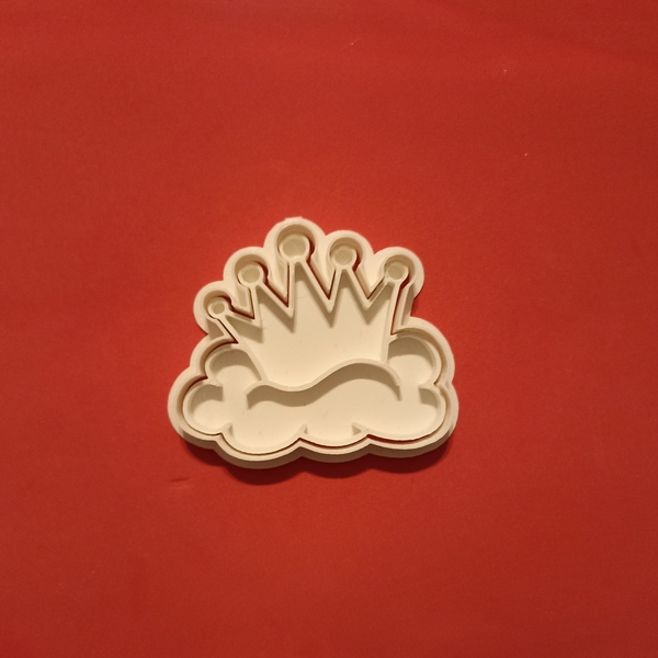 Κουπάτ κορώνα σε σύννεφο (cookie cutter) - κορώνα - 2