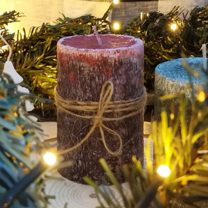 Κερί Σόγιας σε σχήμα Κορμού - αρωματικά κεριά, κεριά, κερί σόγιας, vegan κεριά - 3