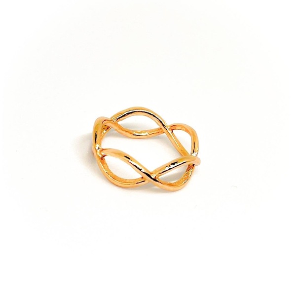 Χρυσό δακτυλίδι - ατσάλι, σταθερά