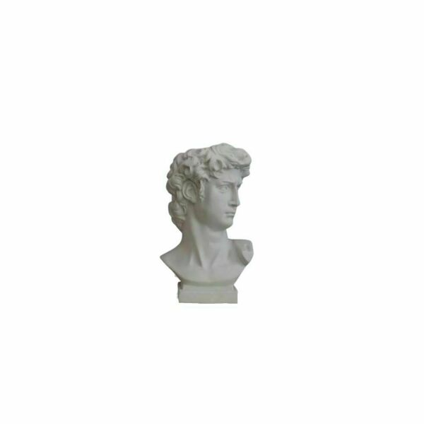 Προτομή Βάζο David by Michelangelo (11 x 5 cm) - βάζα & μπολ, γύψος