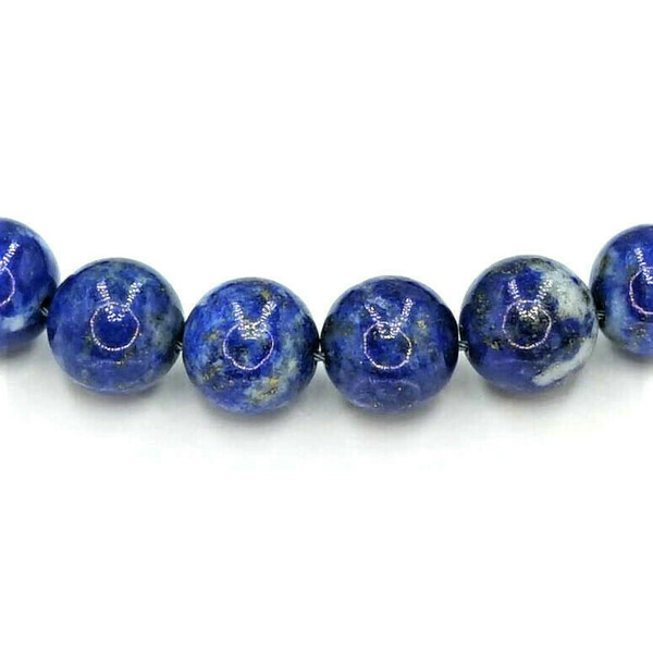 Βραχιόλι Λάπις Λάζουλι, Ημιπολύτιμος Λίθος, Χρώμα μπλε, Γυναικείο, Ασημένια Κουμπώματα Nikolas Jewelry - ημιπολύτιμες πέτρες, charms, ασήμι 925, χεριού, φθηνά - 2