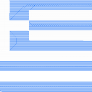 Ελληνική σημαία κέντημα μηχανής Hellas flag/ download (ZIP FILE). /PES/EXP/JEF/XXX/ 10X10 cm, 4x4 in. - DIY - 2