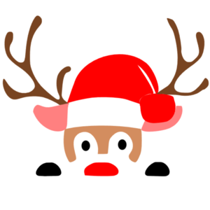 Τάρανδος Αγίου Βασίλη κέντημα μηχανής reindeer / download (ZIP FILE). /PES/EXP/JEF/XXX/ 10X10 cm, 4x4 in.