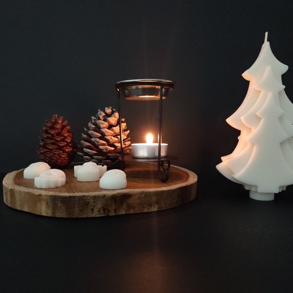 Χριστουγεννιάτικο Δέντρο - αρωματικά κεριά - 3