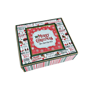 Χριστουγεννιάτικο άλμπουμ για φωτογραφίες σε κουτί - χαρτί, άλμπουμ, χριστούγεννα