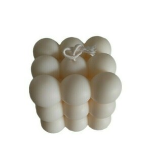BUBBLE CUBE 100% ΦΥΤΙΚΟ ΚΕΡΙ ΣΟΓΙΑΣ - χειροποίητα, αρωματικά κεριά, 100% φυτικό
