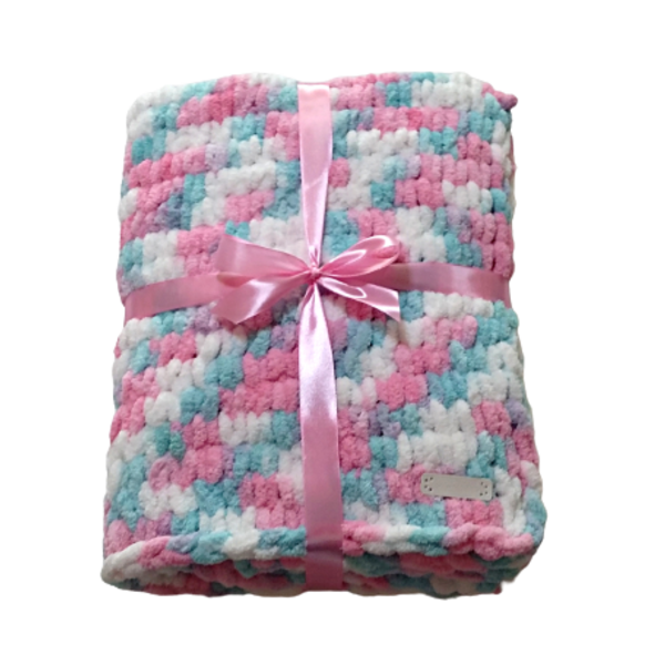 Βρεφικό κουβερτάκι UNICORN - κορίτσι, δώρα για μωρά, κουβέρτες