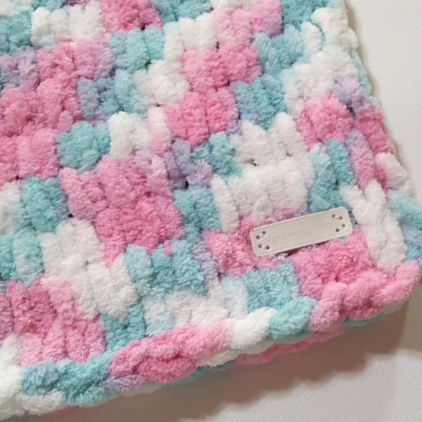Βρεφικό κουβερτάκι UNICORN - κορίτσι, δώρα για μωρά, κουβέρτες - 3