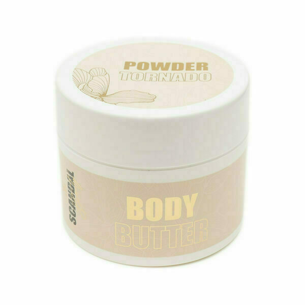 Body Butter SCANDAL TOUCH “Powder Tornado” Με Άρωμα Πούδρας, 200ml - κρέμες σώματος
