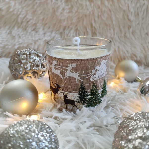 Christmas candle - χριστουγεννιάτικα δώρα, κεριά - 2