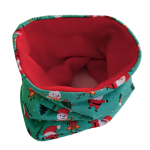 Λαιμός παιδικός/neck warmer -Άγιος Βασίλης - δώρα για παιδιά, χριστουγεννιάτικα δώρα, άγιος βασίλης, λαιμοί - 2