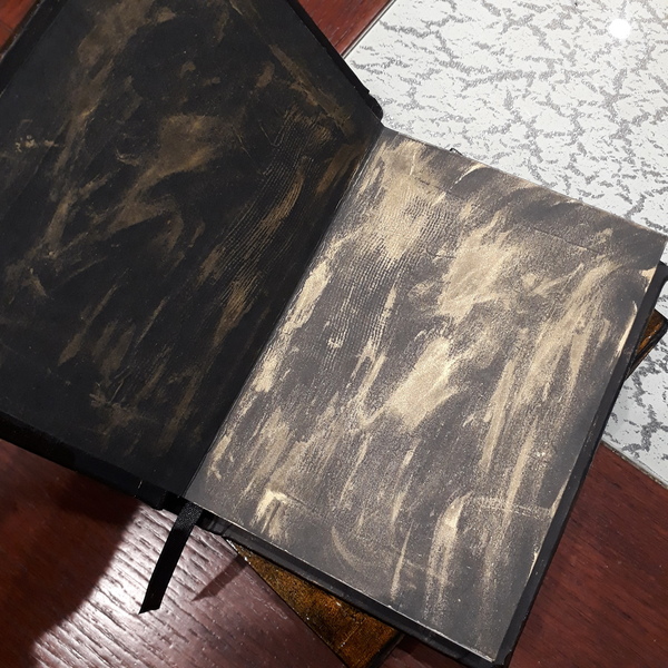 Δερμάτινο σημειωματάριο [notebook] με διαστάσεις 17x13cm,με 140 λευκές σελίδες από χαρτί 100g και εξώφυλλο από ανάγλυφο δέρμα [gold 4] - δέρμα, τετράδια & σημειωματάρια - 4