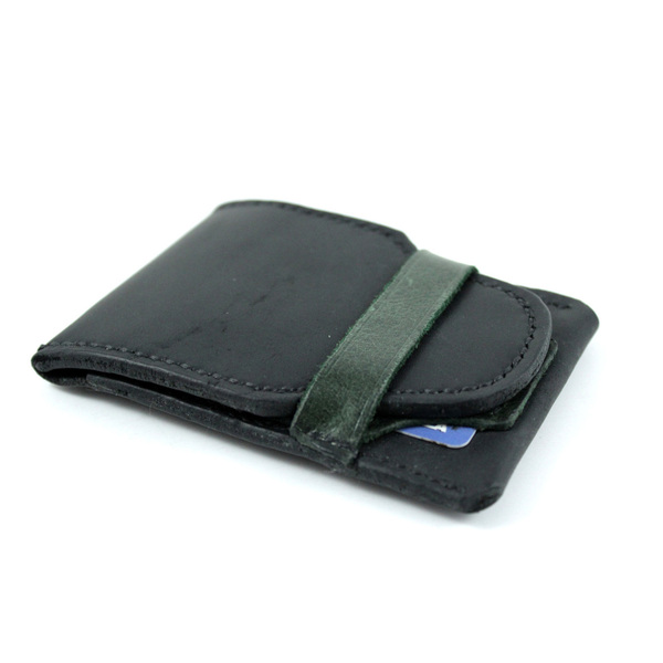 Δερμάτινο χειροποίητο πορτοφόλι για κάρτες και χαρτονομίσματα - δέρμα, πορτοφόλια - 2