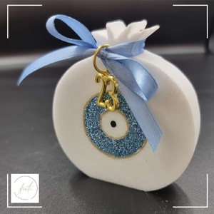Διακοσμητικό - Γούρι | Evil Eye Light Blue - πέτρα, ρόδι, διακοσμητικά - 3