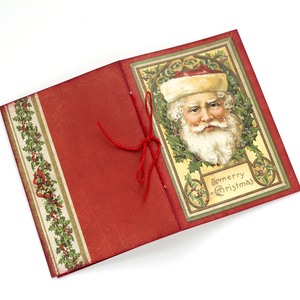 Χριστουγεννιάτικο μίνι σημειωματάριο Santa Claus - χαρτί - 3