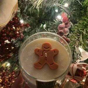 '' Gingerbread '' κερί γούρι 375 ml - γυαλί, κεριά & κηροπήγια - 2